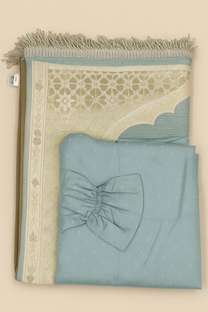 طقم  شرشف. قطن  منقط  سحاب  الطول. من الكتف  157 cm  مع  سجادة مبطنه  تركي  واحد سم   اللون. تفني