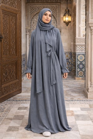 شرشف مرد سي واي (Mard) اللون رمادي الطول من الكتف 160 cm