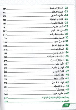 حكايات فرحان مع القران - جزء تبارك