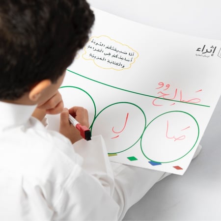 سبورة دودة تحليل الكلمات