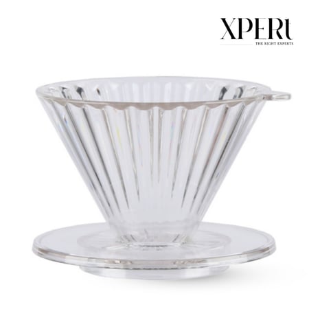 قمع كريستال اكسبرت V60 مقاس 01 | XPERt Crystal Dripper