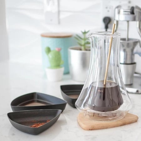 اناء التقديم الزجاجي من كروف 600ml