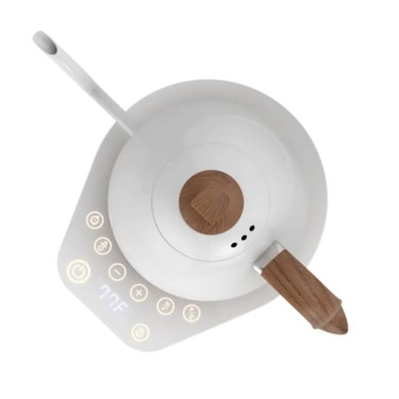 غلاية برويستا الكهربائية 1لتر , أبيض | Brewsita Artisan Electric Kettle