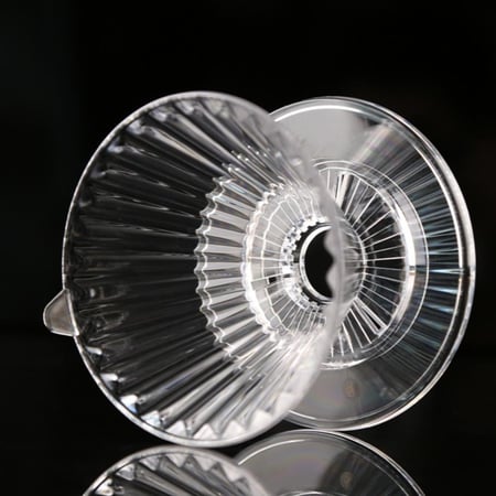 قمع كريستال اكسبرت V60 مقاس 01 | XPERt Crystal Dripper