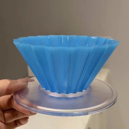 قمع V60 أكريليك تصميم أوريقامي - مقاس 01