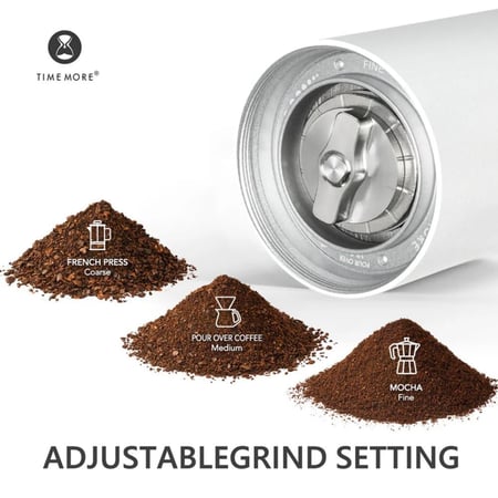 طاحونة C2s تايمور أبيض | Timemore Chestnut C2s Coffee Grinder