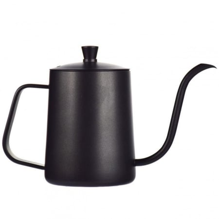 ابريق ترشيح ستانلس ستيل , أسود | PourOver Coffee Kettle