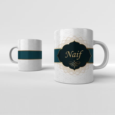 كوب بالاسم تصميم 9