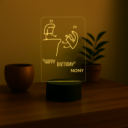 قاعدة مضيئة - يوم ميلاد 5