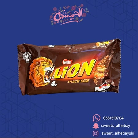 ليون شكولاته بالكراميل (120غ)