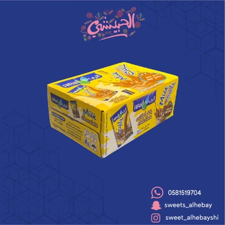 حليب الري شكولاته( 18 ×125 مل )