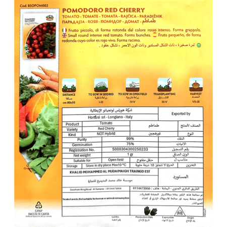 طماطم كرزية  Cherry Tomato