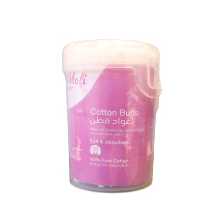 أعواد قطن 100 قطعه