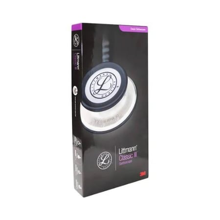طقم سماعة Littmann Classic III بلون Burgundy مع صندوق التغليف الرسمي