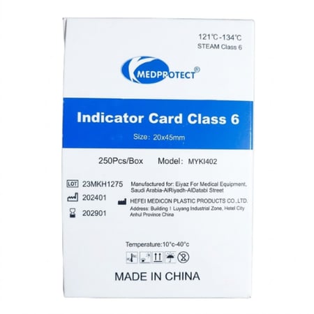 Steam Indicator Strip Class 6 - Pack of 250