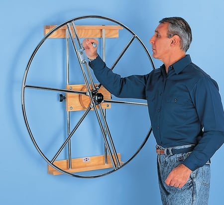 عجلة كتف استانلس shoulder wheel