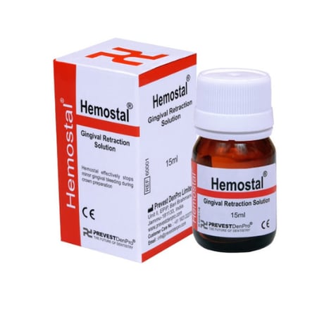 Prevest Hemostal Liquid 15ml Dental Chloride Hemostatic Liquid