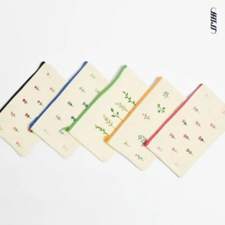 محفظة قماشية – محفظة قماشية أنيقة بتطريز يدوي متقن