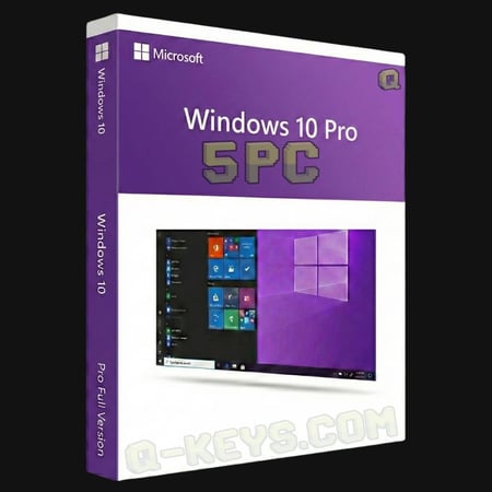 ويندوز 10 برو - 5 أجهزة