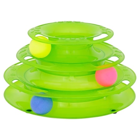 لعبة حلزونية ثلاثي الطبقات ملون