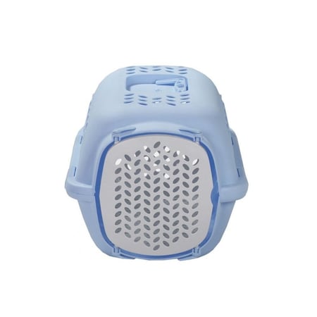 حامل تنقل للقطط  والكلاب الصغيرة باب أبيض وألوان متعددة