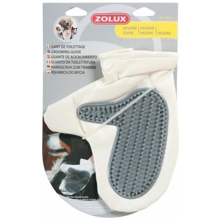 قفاز تنظيف و إزالة الشعر الميت للكلاب والقطط