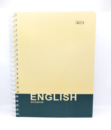 دفتر انجليزي 150 ورقة A4 .