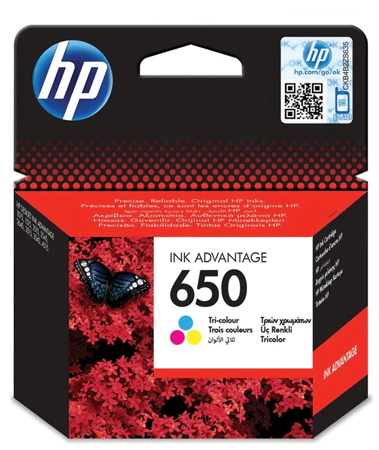 حبر طابعة ملون HP 650