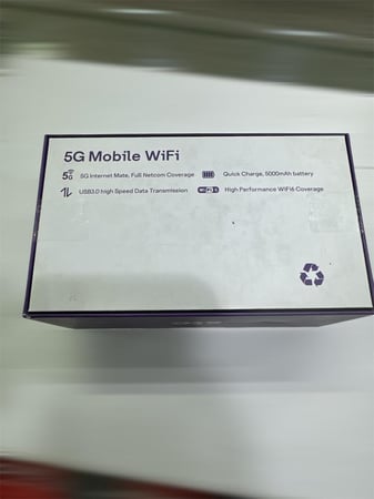 واي فاي اس تي سي (5G) واي فاي 6 شاشه لمس MODEL : SRT873