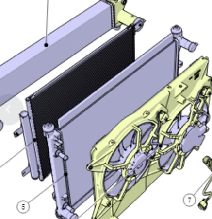بكج التبريد شانجان - كمبروسر  و رديتر مكيف و بلفين ثلاجة اصلي  اطلبها الان