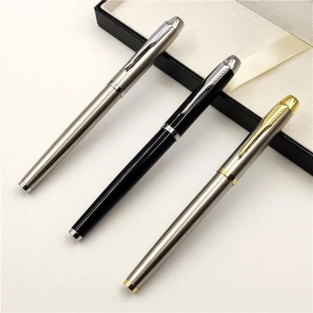 قلم فاخر فضي , مع علبه أنيقة