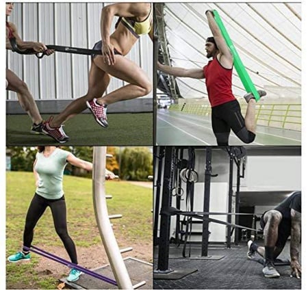 حبل مقاومه مطاط طبيعي من اللاتكس حجم سوبر جامبو يتحمل الى127 كيلو