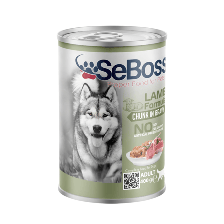 اكل رطب للكلاب من سي بوس بالحم الغنم سي بوس 400 جرام