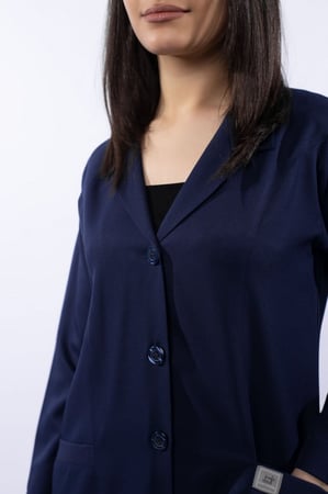 بالطو كحلي نسائي