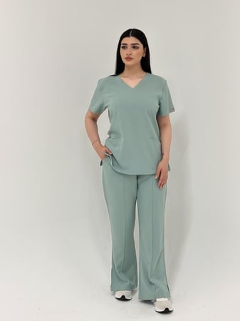 سكراب لون تيل طبي نسائي - موديل رقم 2