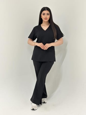 سكراب اسود طبي موديل رقم 2 - الوان النسيج