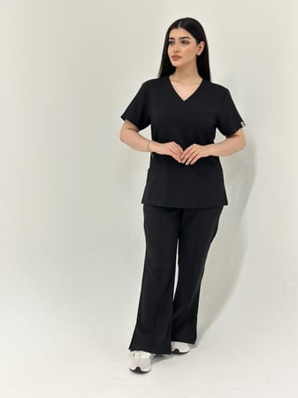 سكراب اسود طبي موديل رقم 2 - الوان النسيج