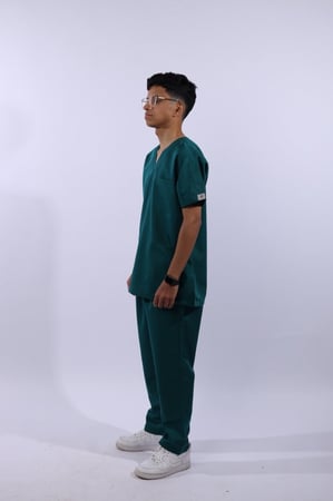 سكراب اخضر غامق-ألوان النسيج