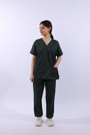 سكراب زيتي غامق - نسائي