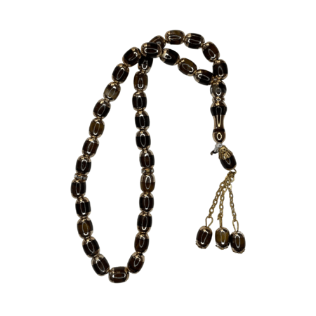 مسباح فاخر لون بني بذهبي