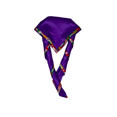 منديل الكشاف العربي بنفسجي