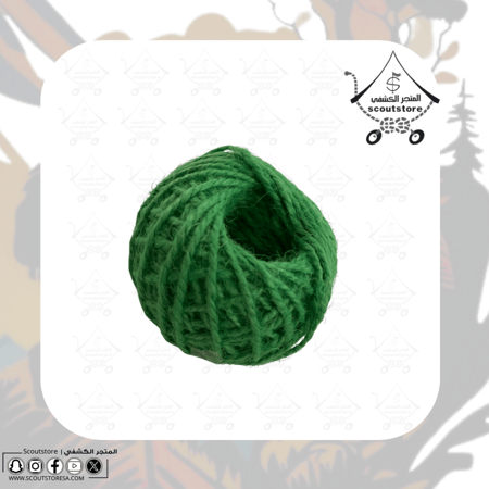 لفة خيط أخضر