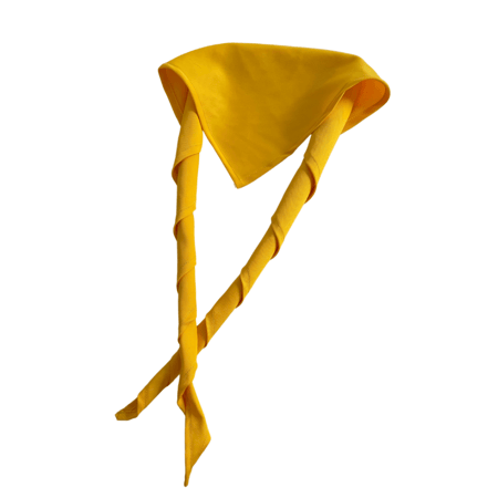 منديل أصفر بدون الشعار