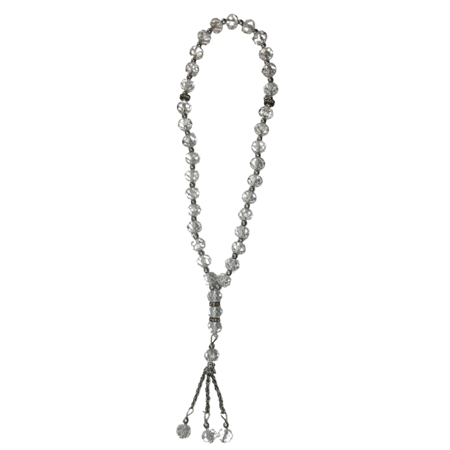 مسباح فاخر لون أبيض بفضي