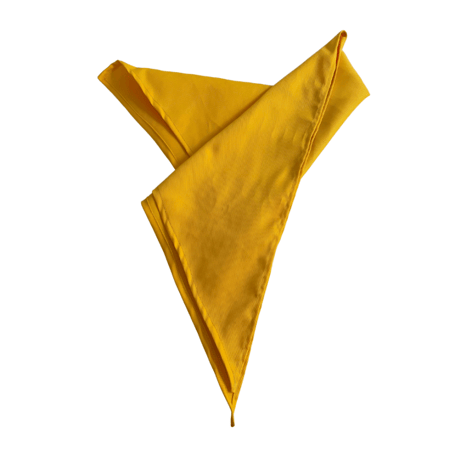 منديل أصفر بدون الشعار