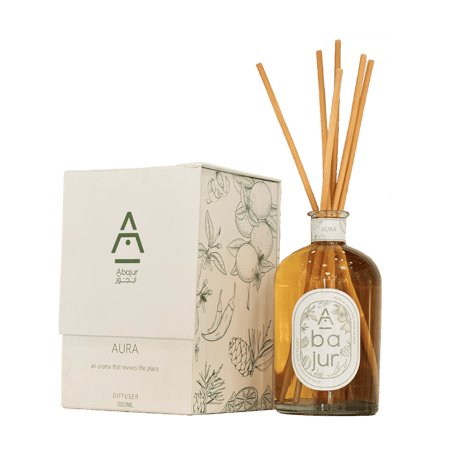 فواحة اورا AURA من أبجور بتصميم طبيعي 1000ml
