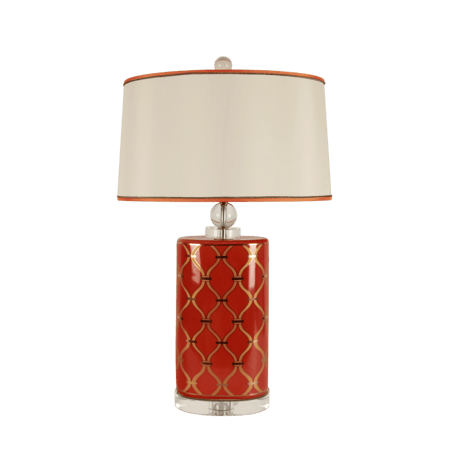 أبجورة طاولة اورينا عرض قريب لتفاصيل الغطاء Orina table lamp close up
