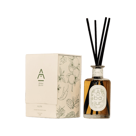 فواحة اورا الفاخرة من أبجور 1000ml - تصميم AURA