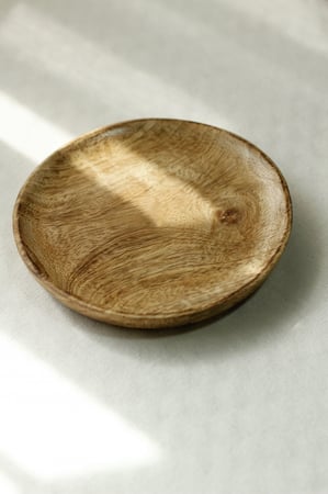 صحن خشب فاخر