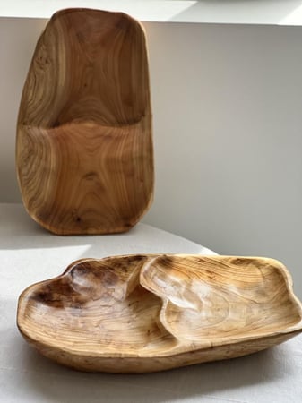 صحن خشب الأرز